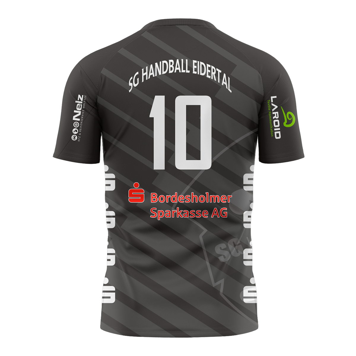Personalisiertes Trikot der SG Handball Eidertal mit Name und Nummer